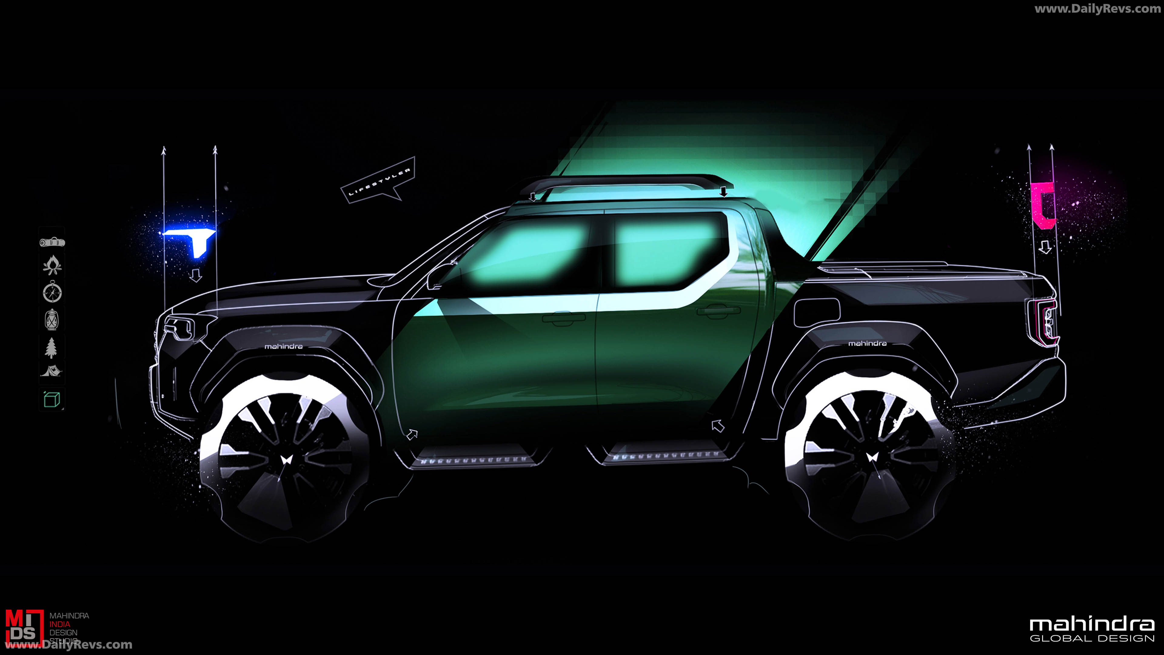 2027 Mahindra Motors Scorpio Lifestyler Sketches